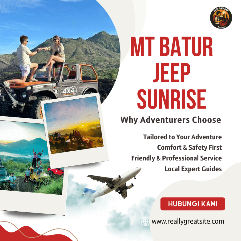 MT Batur Jeep Sunrise