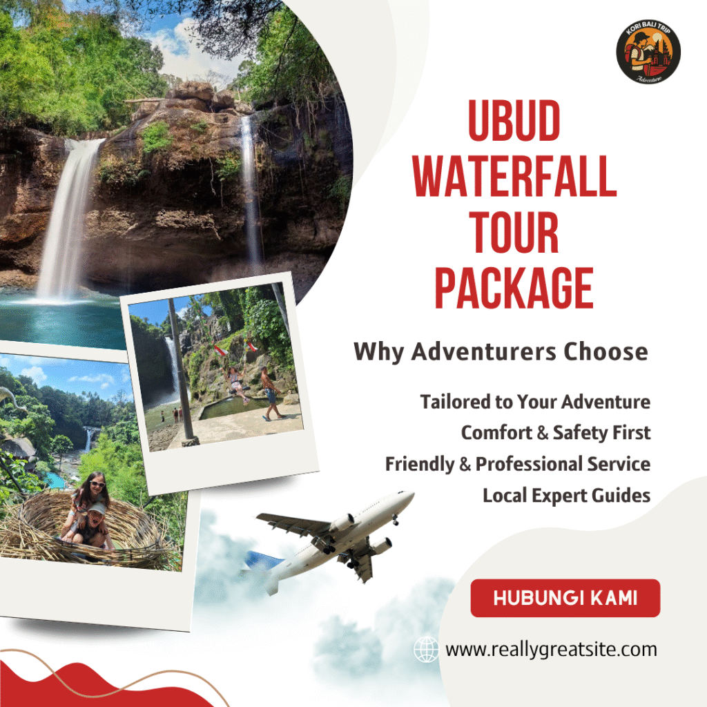 Ubud Waterfall Tour Package
